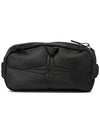 Logo Nylon Belt Bag Black - STONE ISLAND - BALAAN 4