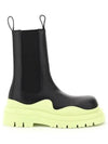 Tire Chelsea Boots Black Yellow - BOTTEGA VENETA - BALAAN 2