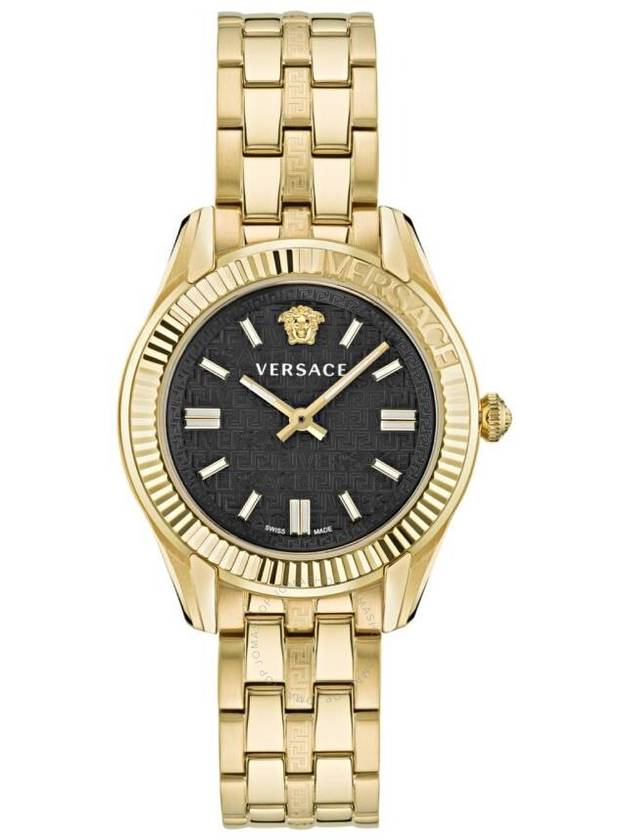 Versace Greca Time Quartz Black Dial Ladies Watch VE6C00623 - VERSACE - BALAAN 1