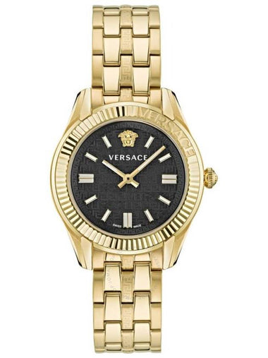 Versace Greca Time Quartz Black Dial Ladies Watch VE6C00623 - VERSACE - BALAAN 1