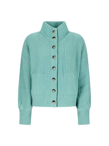 POLO NECK CARDIGAN - ALLUDE - BALAAN 1