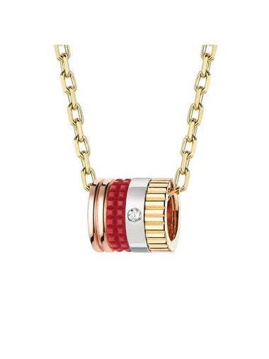 Quatre Red Diamond Necklace Gold - BOUCHERON - BALAAN 1