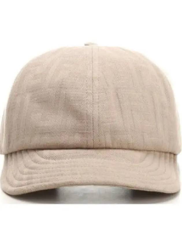 Semi Motif Denim Ball Cap Beige - FENDI - BALAAN 2