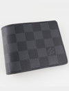 Slender Damier Half Wallet Grey - LOUIS VUITTON - BALAAN 3