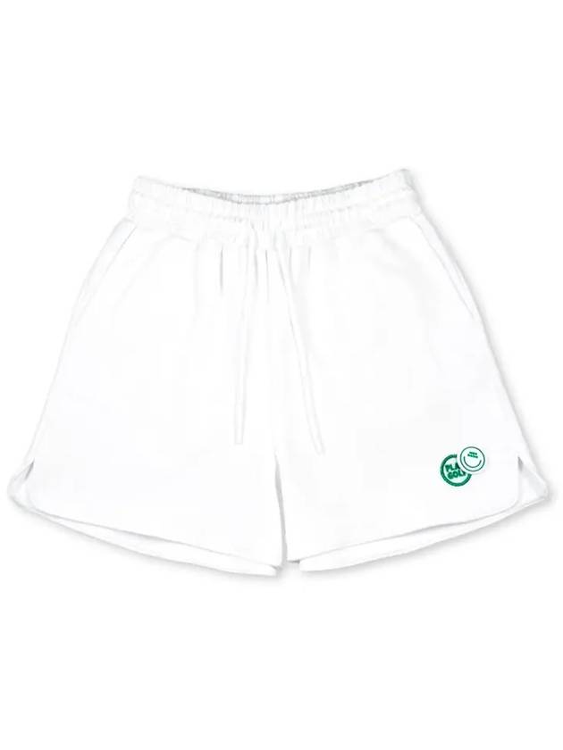 MONBIRDIE SMILE BALLMARKER SHORTS Velcro ball marker shorts WHITE - MONBIRDIE GOLF - BALAAN 3