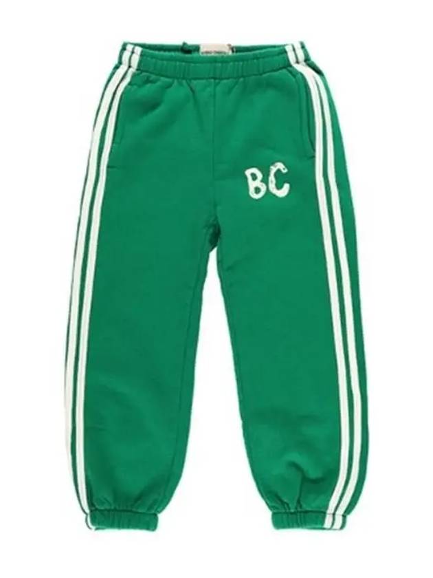 BC Logo Shadow Stripe Jogger Children s Long Pants B224AC082 311 - BOBO CHOSES - BALAAN 1