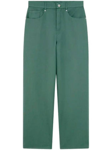 DROLE DE MONSIEUR Trousers Green - DROLE DE MONSIEUR - BALAAN 1