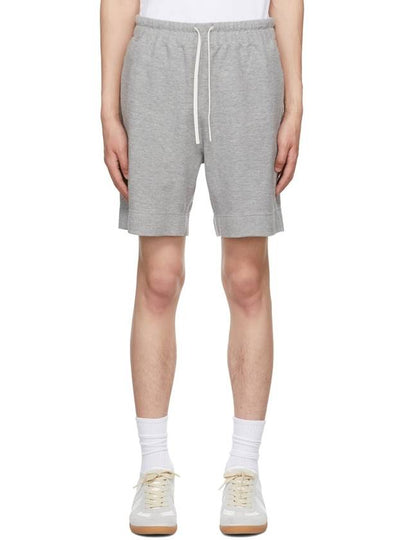 Terry Cotton Drawstring Short Grey - THEORY - BALAAN 2