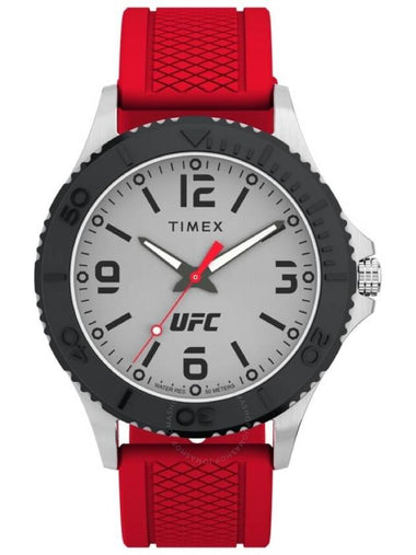 Timex UFC Gamer Quartz Silver Dial Men's Watch TW2V58200 - TIMEX - BALAAN 1