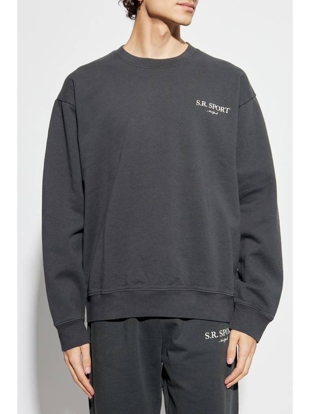 Sporty & Rich Sweatshirt From The New York Collection, Unisex, Grey - SPORTY & RICH - BALAAN 5