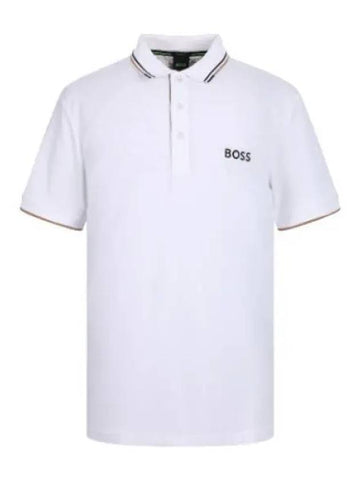 Boss Stretch Regular Fit Short Sleeve Polo Shirt T Collar - HUGO BOSS - BALAAN 1