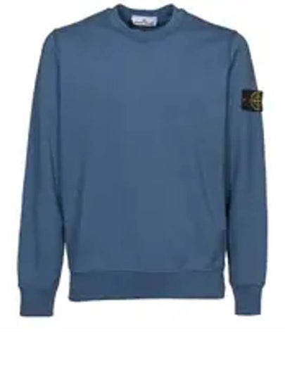 Wappen Patch Crew Neck Sweatshirt Dark Blue - STONE ISLAND - BALAAN 2