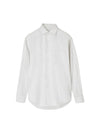 Andrew Cotton Long Sleeve Shirt Optical White - LORO PIANA - BALAAN 1