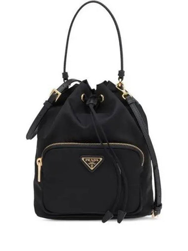 1BH038 RV44 Logo Duet Re Nylon Pocono Bucket Bag 271369 1066267 - PRADA - BALAAN 1