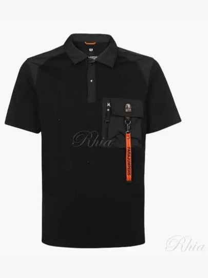 Rescue Polo Shirt Black - PARAJUMPERS - BALAAN 2