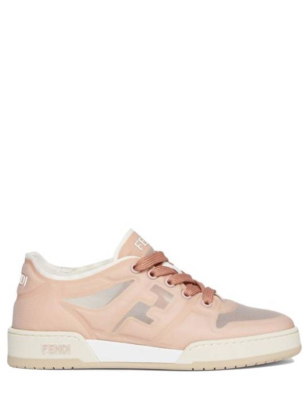 Match Mesh Low-Top Sneakers Light Pink - FENDI - BALAAN 2