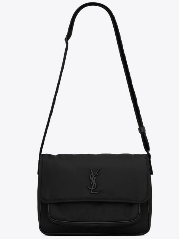 Niki Crossbody Bag In Econyl Black - SAINT LAURENT - BALAAN 3