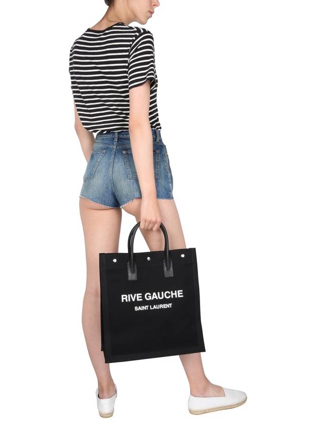 Women's Denim Shorts Blue - SAINT LAURENT - BALAAN 5