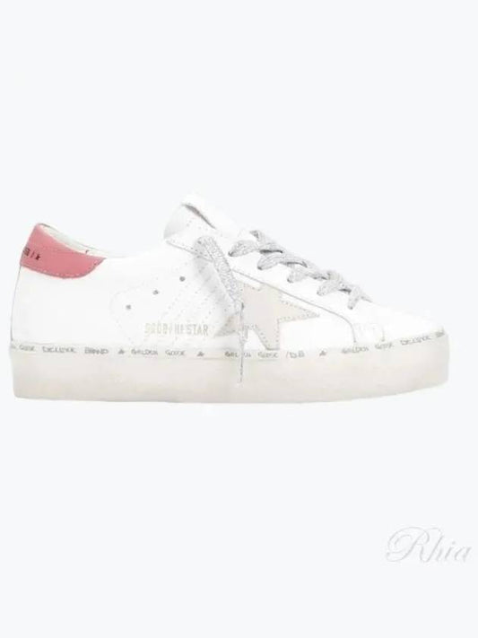 Hi Star Leather Low Top Sneakers Pinlk White - GOLDEN GOOSE - BALAAN 2