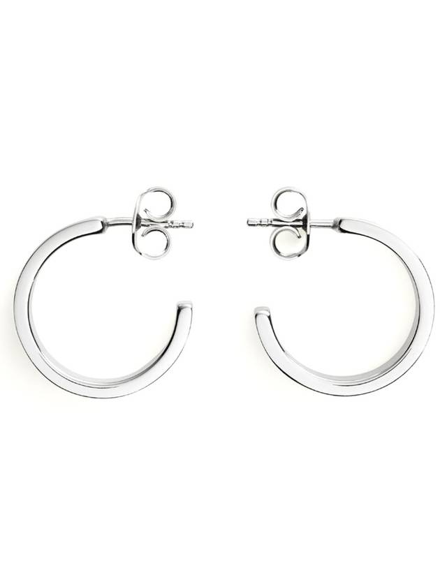 MM6 signature engraved number hoop earrings SM7VG0056SV0310 - MAISON MARGIELA - BALAAN 7