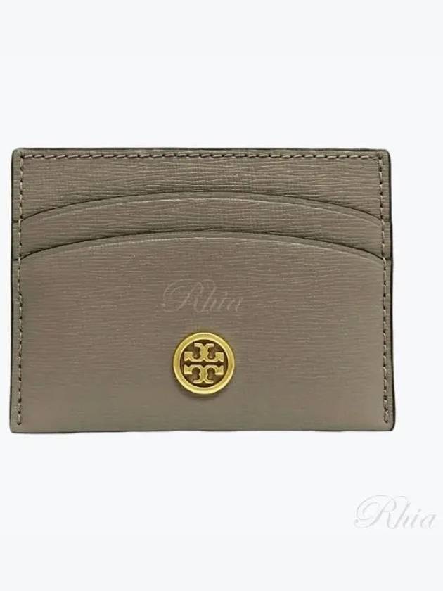 Robinson Card Wallet Grey - TORY BURCH - BALAAN 2