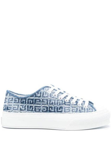 Sneakers BE001NE21J 420 MEDIUM BLUE - GIVENCHY - BALAAN 1