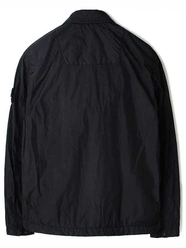 Garment Dyed Crinkle Reps R-NY Jacket Black - STONE ISLAND - BALAAN 3