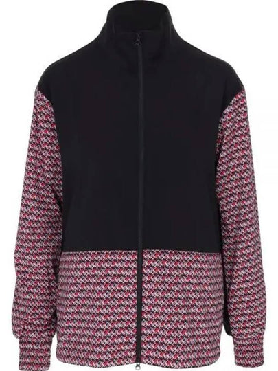 Jay Lindberg Ruby Wind Stretch Full Zipper Jacket Black Red - J.LINDEBERG - BALAAN 2