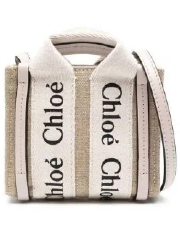 Nano Woody Tote Bag Grey - CHLOE - BALAAN 2