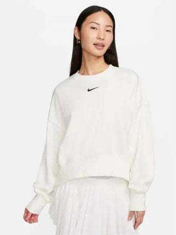 Women s Sportswear Phoenix Fleece Oversized Crew 133 - NIKE - BALAAN 1