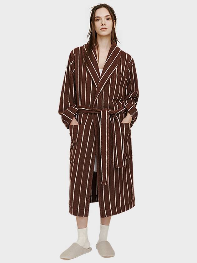 Terry Robe Brown Ivory - PILY PLACE - BALAAN 3