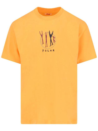 POLAR SKATE T-shirts and Polos Brown - POLAR SKATE CO. - BALAAN 1