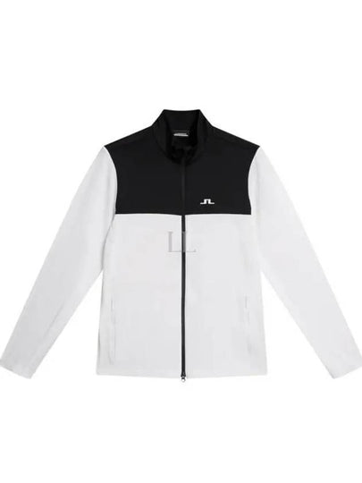 Banks Mid Layer Zip-Up Jacket White - J.LINDEBERG - BALAAN 2