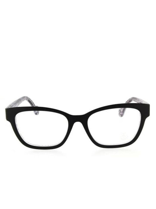 Eyewear Square Acetate Eyeglasses Black - MONCLER - BALAAN 1