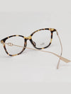 Eyewear Square Glasses Brown - DIOR - BALAAN 5