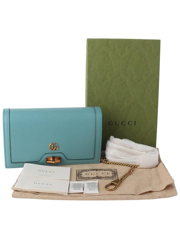 696817 Diana bamboo chain mini cross bag 33961Y - GUCCI - BALAAN 8