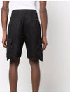 Shadow Project Cargo Shorts Black - STONE ISLAND - BALAAN 5