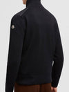 Padded wool cardigan black 9B50700 A9341 999 - MONCLER - BALAAN 5