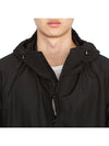 Metropolis Series HyST Hooded Jacket Black - CP COMPANY - BALAAN 9