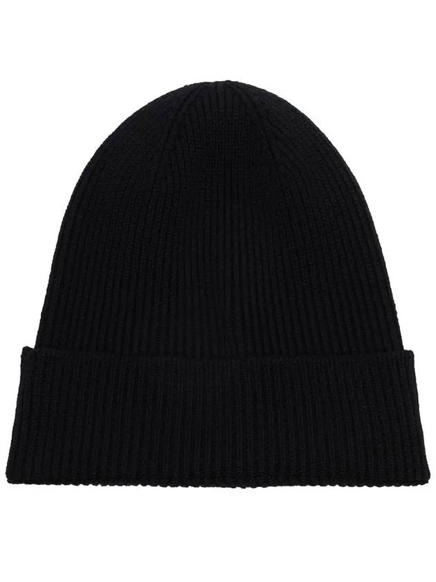 Logo Patch Beanie Black 3B705 00 A9342 999 - MONCLER - BALAAN 3