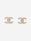 Metal Earrings Diamantes & Gold Crystal - CHANEL - BALAAN 2