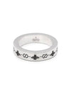 GG Bee Engraved Thin Ring Silver - GUCCI - BALAAN 2