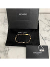 Opyum Heart Chain Bracelet Gold - SAINT LAURENT - BALAAN 3