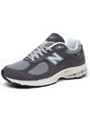 Men's 2002 Low Top Sneakers White Teal Gray - NEW BALANCE - BALAAN 4