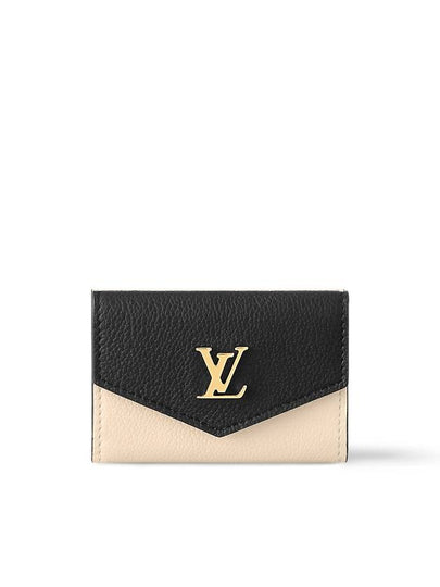 Lockmini Lockme Half Wallet Black Beige - LOUIS VUITTON - BALAAN 2