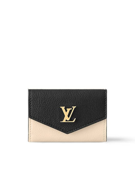 Lock Mini Calfskin Halfwallet Beige - LOUIS VUITTON - BALAAN 2