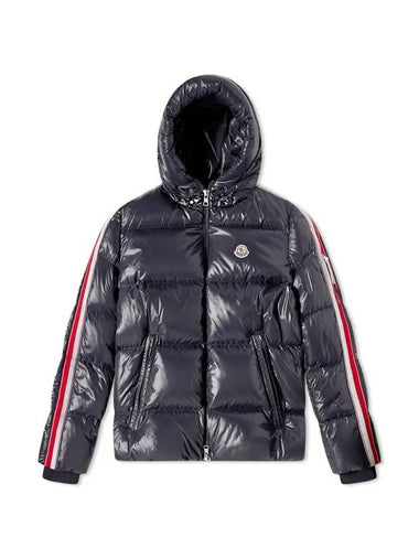 Men's Dincer Hooded Down Short Padding Navy - MONCLER - BALAAN 1