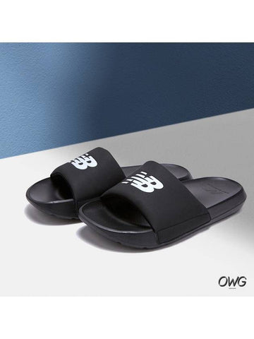 Slippers Cushioning Slides BLK - NEW BALANCE - BALAAN 1