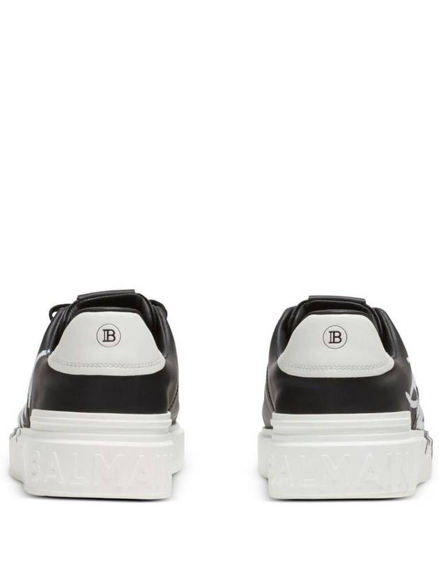 23 fw leather BCOURT sneakers WITH logo print BM1VI288LBAL EAB B0230475568 - BALMAIN - BALAAN 5