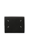 Stitch Snap Button Card Wallet Black - MAISON MARGIELA - BALAAN 2